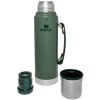 Stanley Classic Stainless Steel Vacuum Insulated Thermos Bottle, 1.1 qt