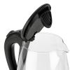 ZOKOP HD-1857-A 110V 1500W 1.8L Electric Glass Kettle US Plug