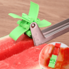 Watermelon Knife Stainless Steel Pinwheel Design Easy To Cut Watermelon Slices Kitchen Gadgets Salad Fruit Slicing Knife Tool