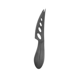 Simple Stainless Steel Cheese Knife Set (Option: Cheese Porous Knife-Black)