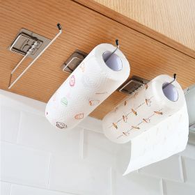 Kitchen Wall-mounted Punch-free Storage Rack (Option: 2pcs Bare Rack Patch)