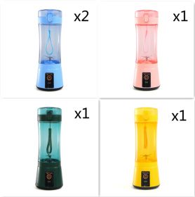 Portable Blender Portable Fruit Electric Juicing Cup Kitchen Gadgets (Option: Set38-USB)