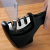 KNIFE SHARPENER Ceramic Tungsten Kitchen Knives Blade Sharpening System Tool USA XH