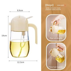 Kitchen Press Spray Barbecue Oil Bottle (Option: Beige Foam Packaging)